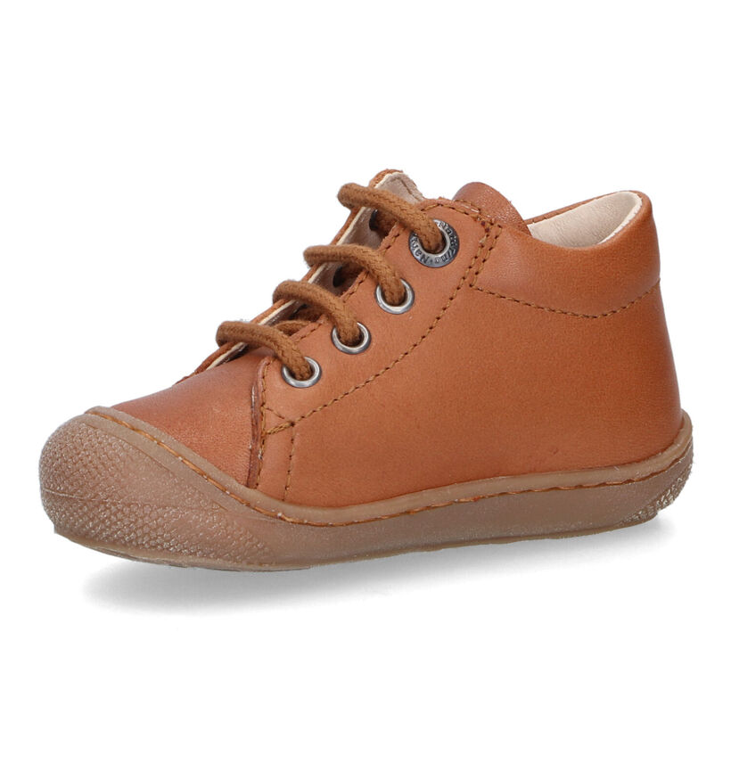 Naturino Cocoon Bottines en Cognac pour filles, garçons (324034) - pour semelles orthopédiques