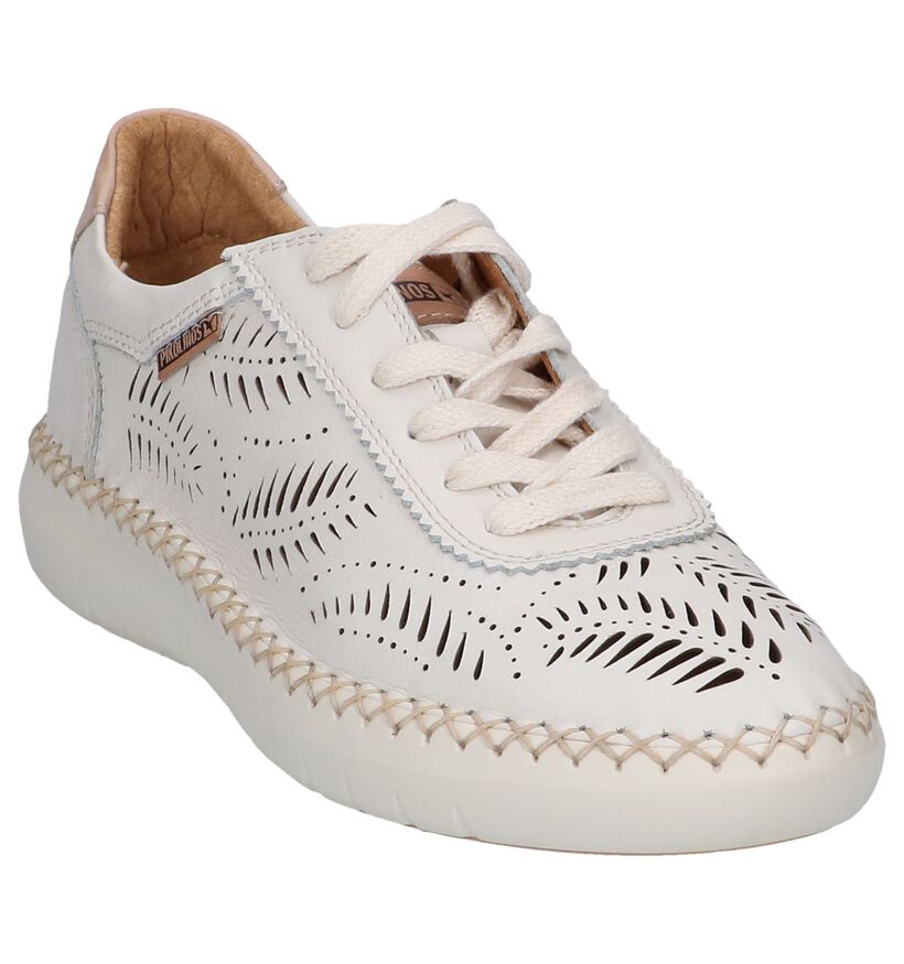 Pikolinos Chaussures à lacets en Beige clair en cuir (256424)