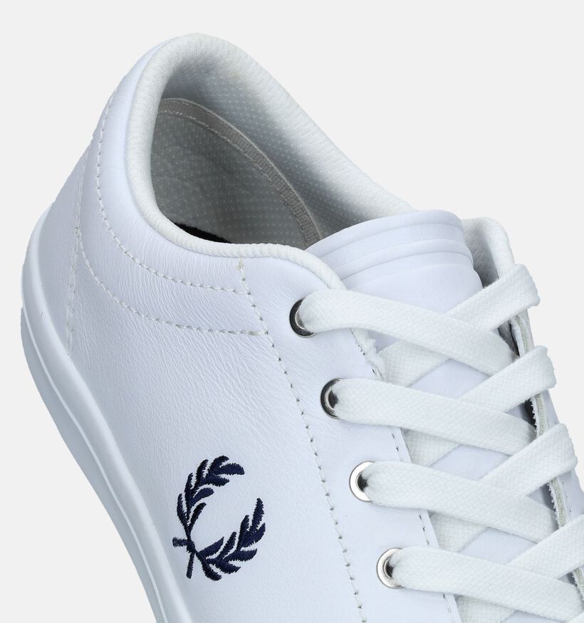 Fred Perry Baseline Chaussures à lacets en Blanc pour hommes (336286)