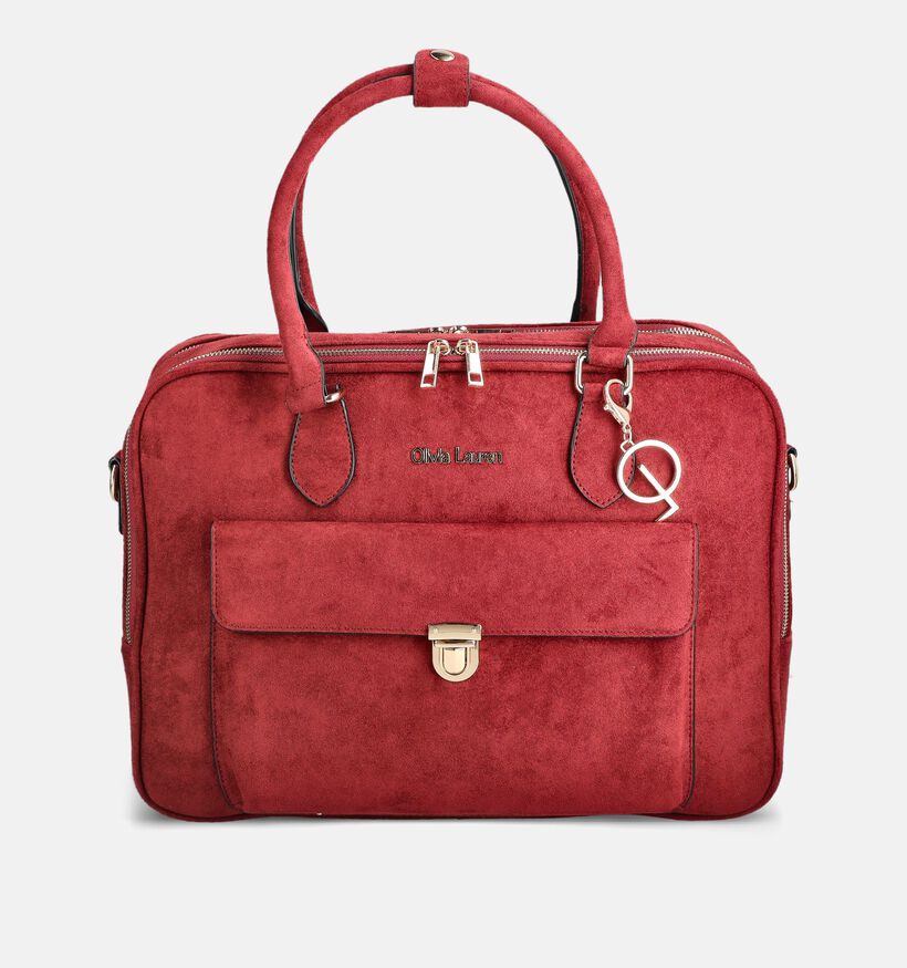 Olivia Lauren Elio Sac ordinateur en Bordeaux pour femmes (384021)