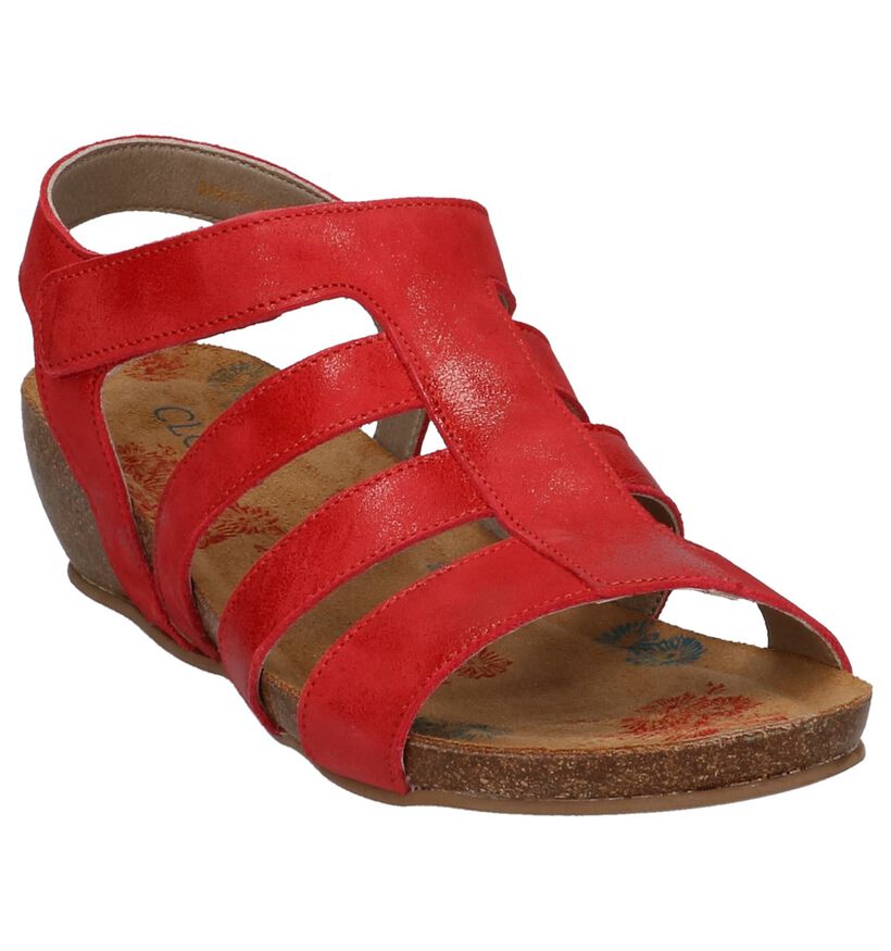 Sandalen Cloud Delta Rood in nubuck (214154)