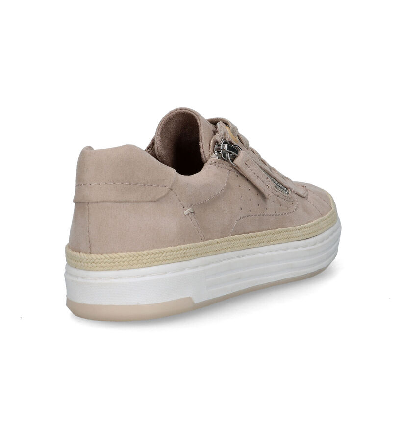 Jana Baskets casual en Beige pour femmes (323006)