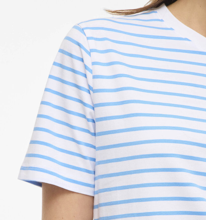 Vila Nora T-shirt en Bleu pour femmes (368092)