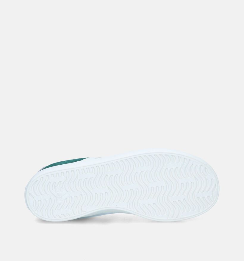 adidas VL Court 3.0 K Baskets en Vert pour filles, garçons (334821)