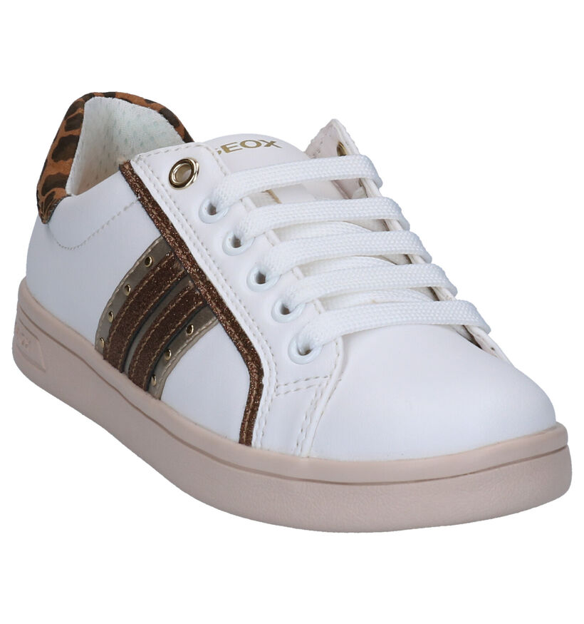 Geox Zwarte Sneakers in kunstleer (254489)