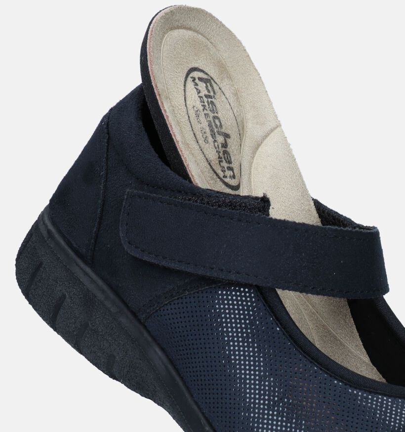 Fischer Chaussures confort en Bleu foncé pour femmes (342732) - pour semelles orthopédiques