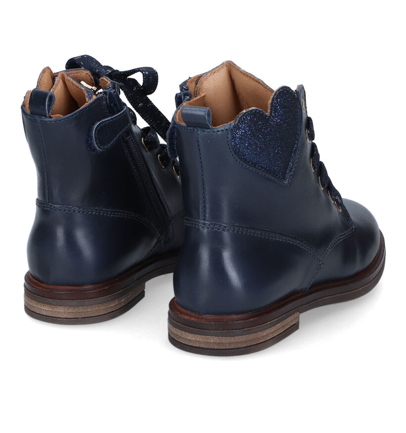 STONES and BONES Etami Bottines en Bleu pour filles (313903) - pour semelles orthopédiques