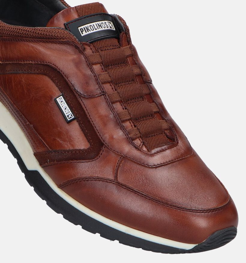 Pikolinos Cambil Chaussures à enfiler en Cognac pour hommes (329635) - pour semelles orthopédiques