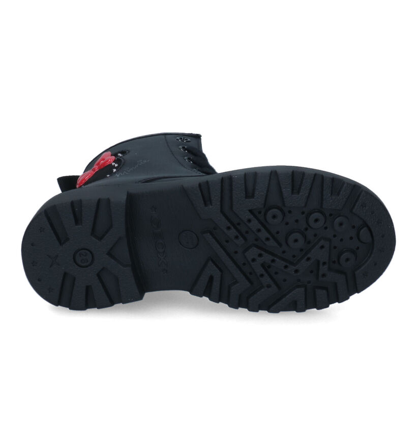 Geox Casey Bottines en Noir en simili cuir (317641)