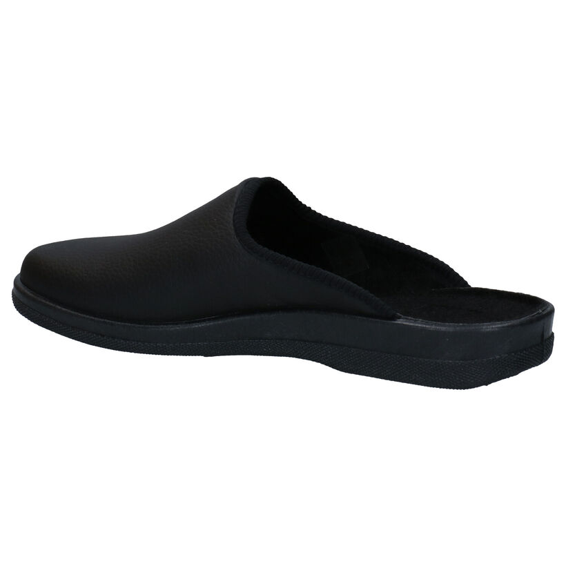 Slippers Comfort Zwarte Pantoffels voor heren (143258)