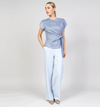 Vero Moda T-shirts Blauw
