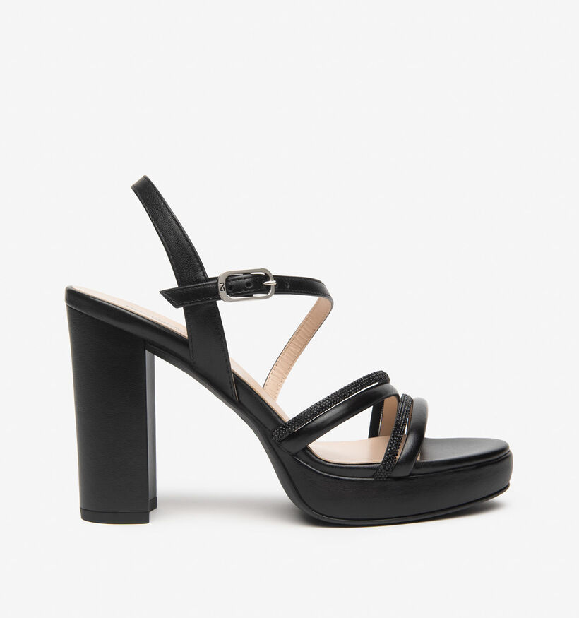 NeroGiardini Zwarte Sandalen met Hak voor dames (370754)