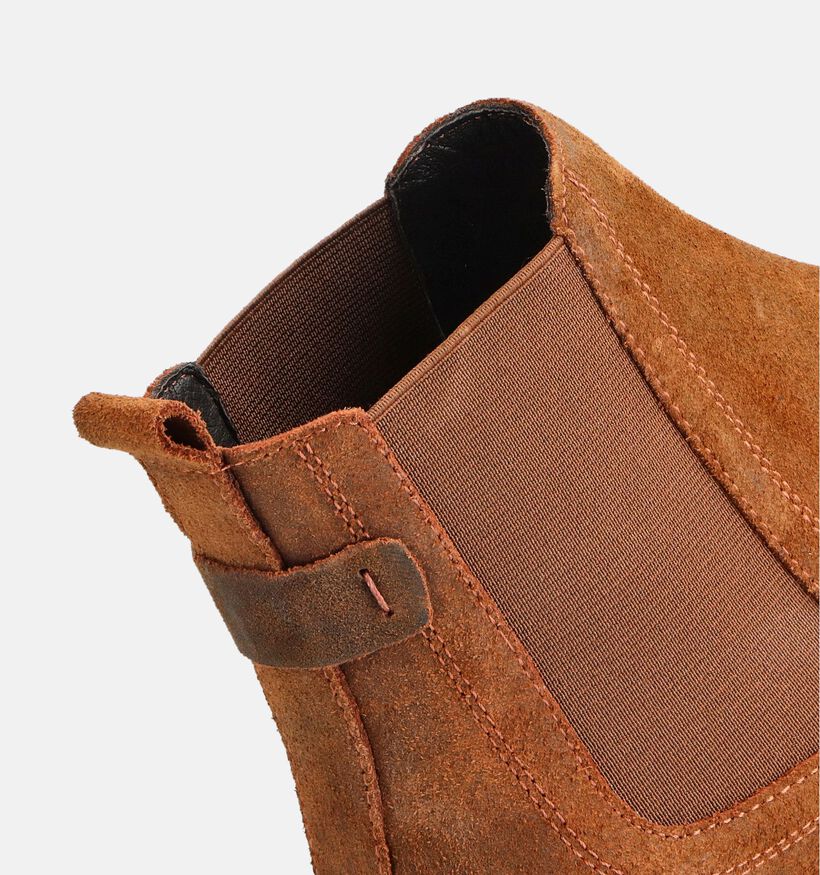 Via Borgo Halloween Cognac Boots voor heren (361666) - geschikt voor steunzolen