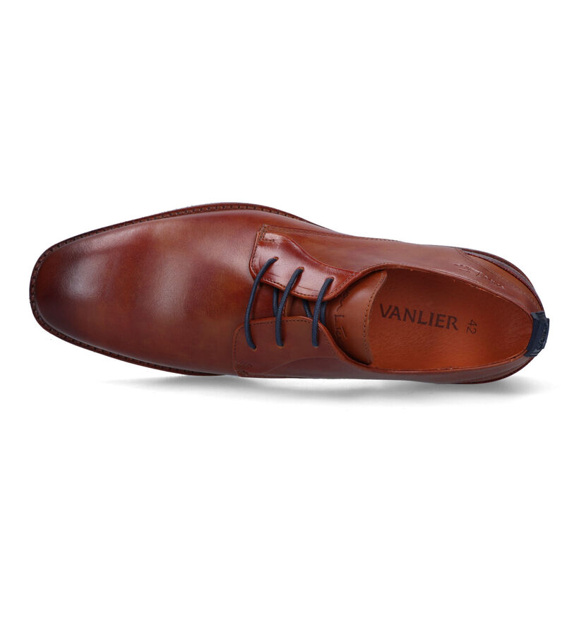 Van Lier Amalfi Chaussures classiques en Cognac pour hommes (322505)