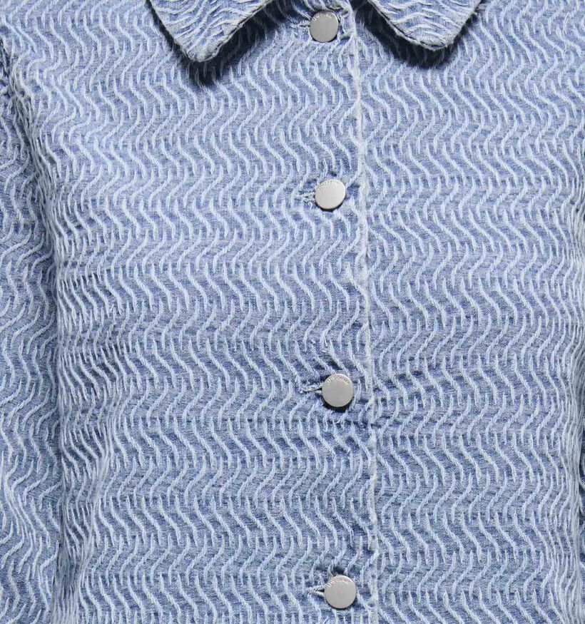 JDY Nico Rinsewash Manteau en Bleu pour femmes (367889)