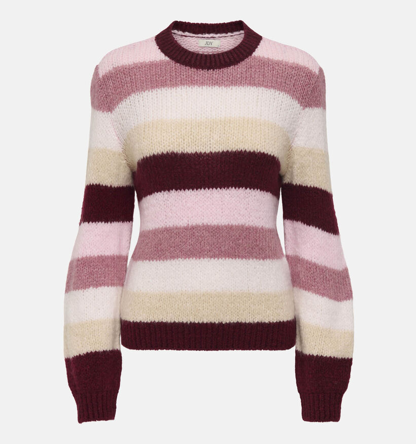 JDY Dinea Blauwe/Witte Trui met Strepenprint JDY Dinea Roze/Witte Trui met Strepenprint voor dames (359868)