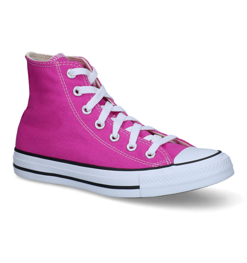 Converse CT All Star Fuchsia Sneakers in stof (312266)