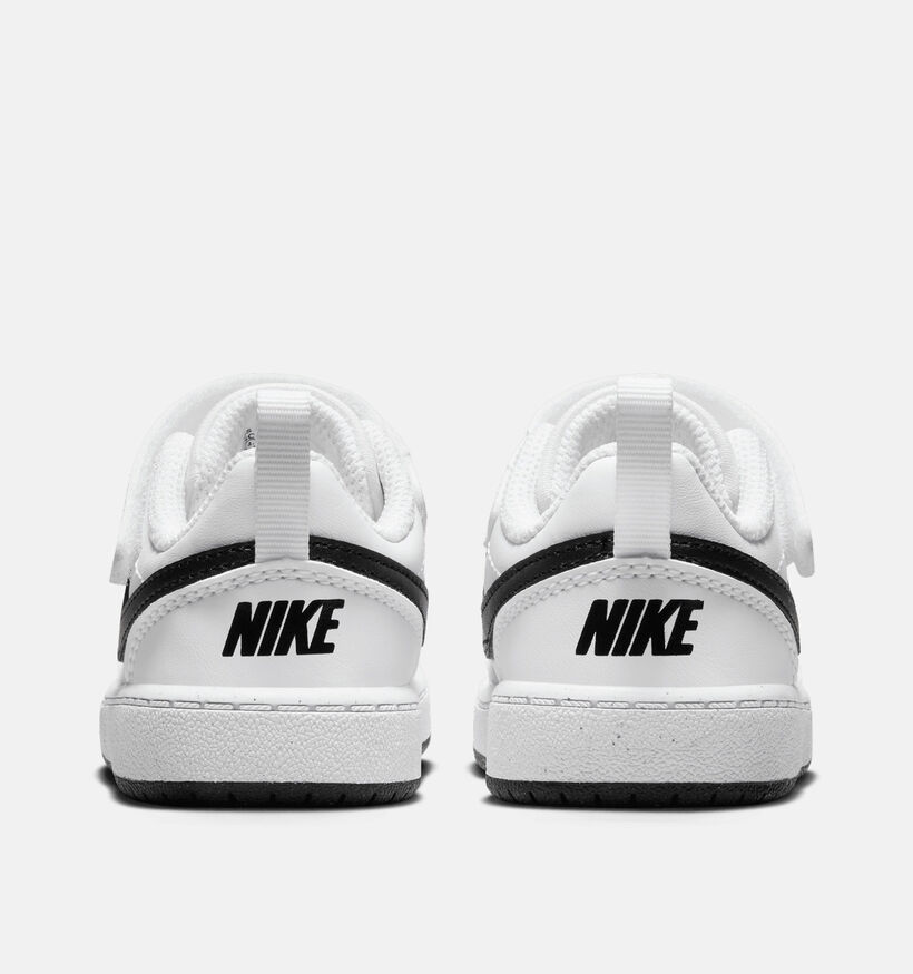 Nike Court Borough LOW 2 TD Witte Sneakers voor jongens, meisjes (347946)