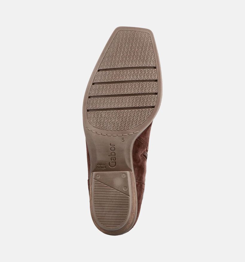 Gabor Comfort Bottines en Marron pour femmes (380091)