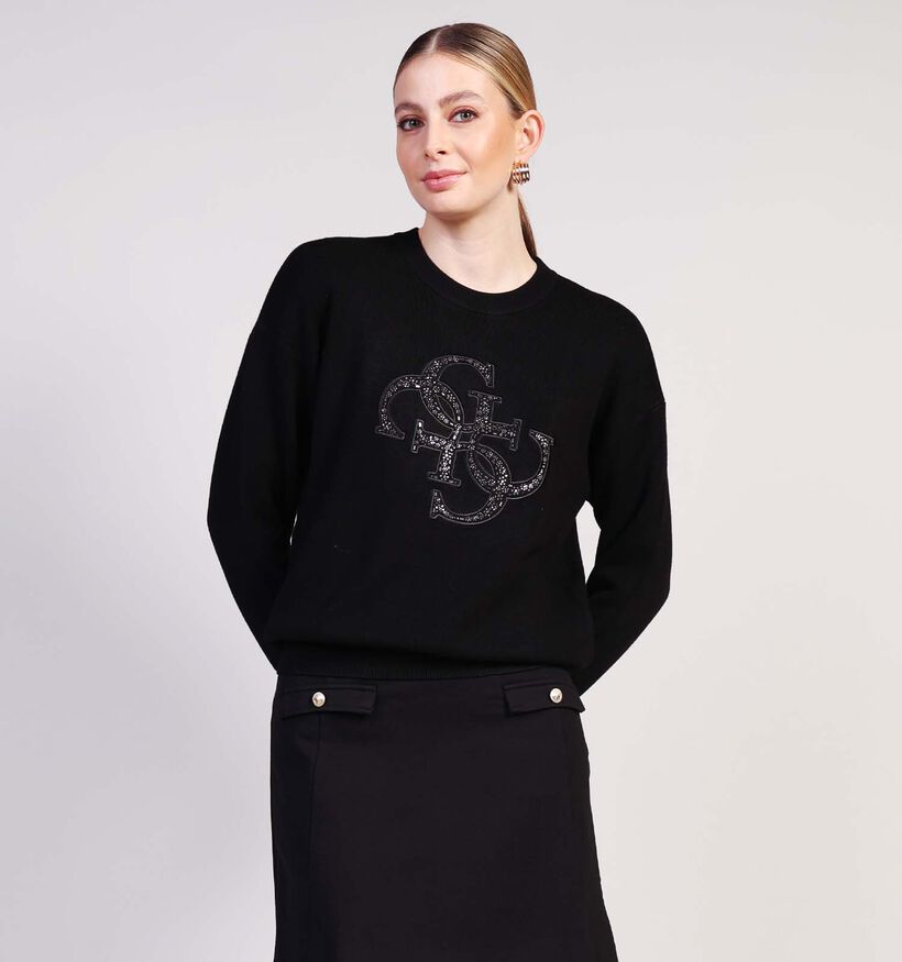 Guess Pull en Noir Guess Pull en Noir pour femmes (364398)