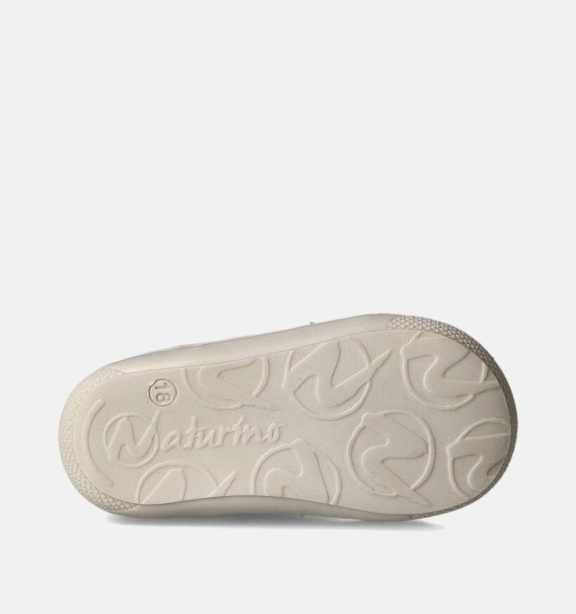 Naturino Cocoon Naplack Chaussures pour bébé en Beige pour filles (355316) - pour semelles orthopédiques