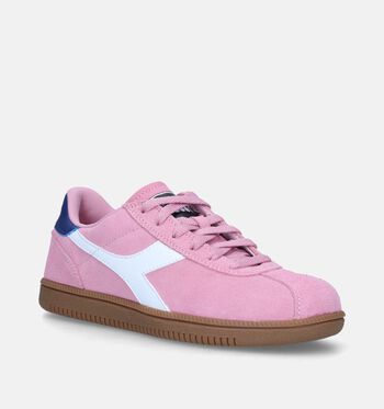 Diadora Low Sneakers Blauw/Roze/Decadent Chocolate/ Rose Cloud