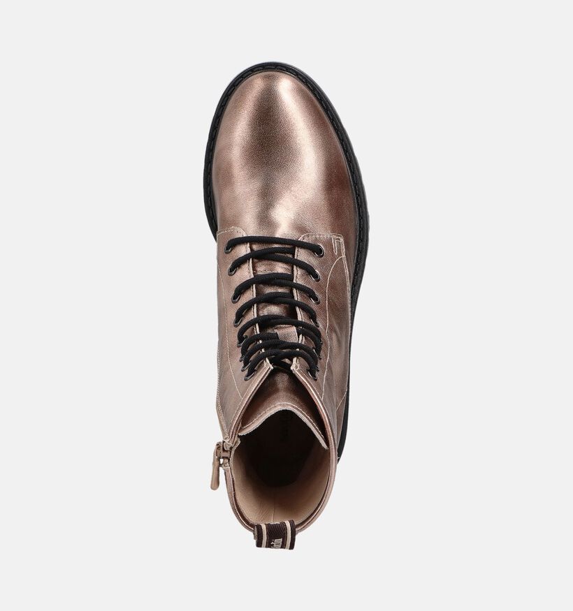 NeroGiardini Veterboots Goud voor dames (361706) - geschikt voor steunzolen
