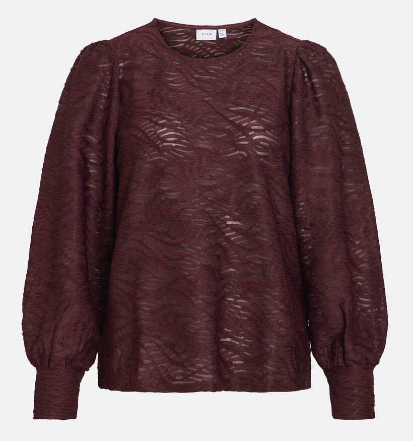 Vila Fina Bordeaux Blouse voor dames (378454)