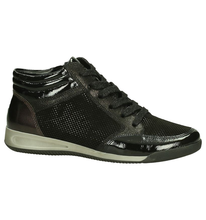 Zwarte Hoge Sneakers Ara Rom, , pdp