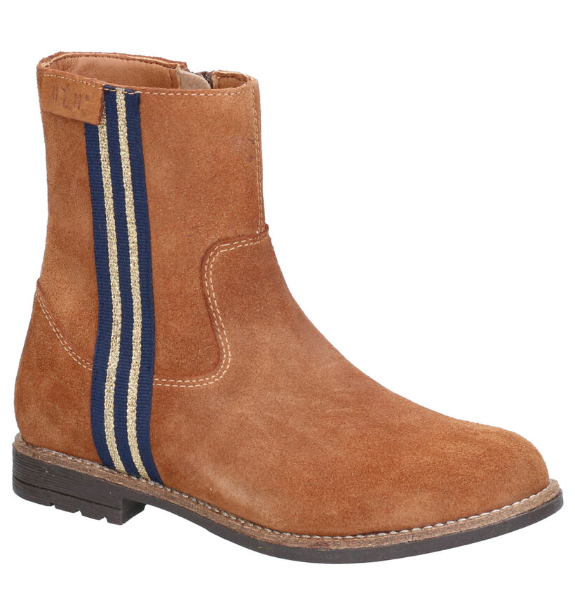 Milo & Mila Bottes basses en Naturel en nubuck (261298)