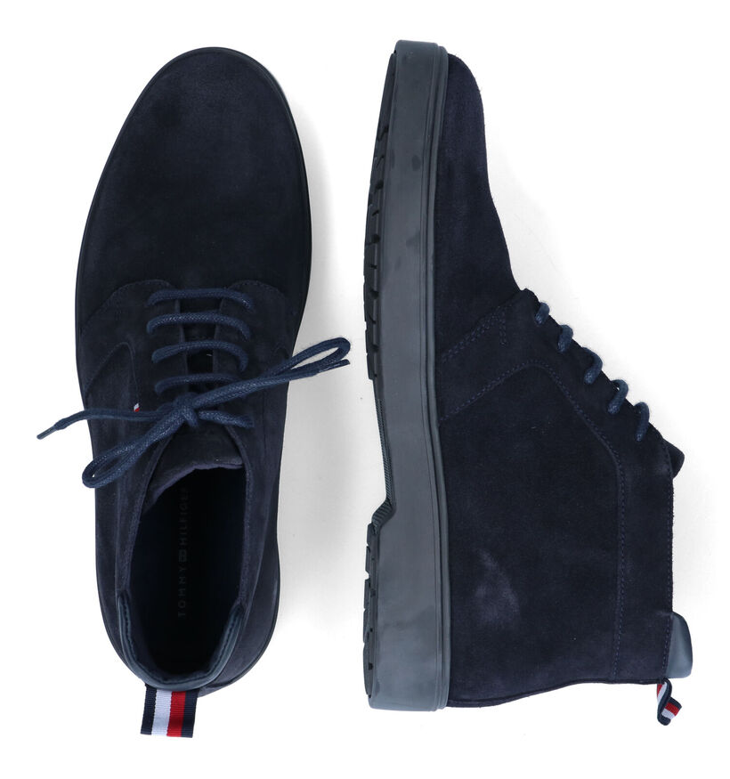 Tommy Hilfiger Classic Chaussures classiques en Bleu en daim (314265)