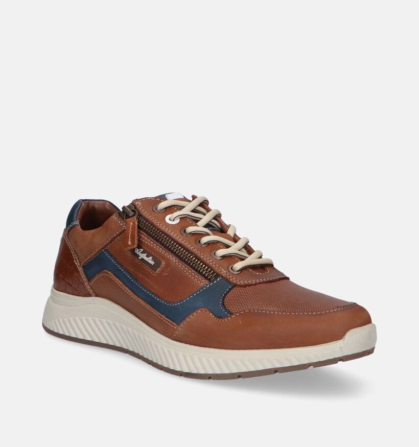 Australian Hatchback Cognac Veterschoenen voor heren (337779) - geschikt voor steunzolen