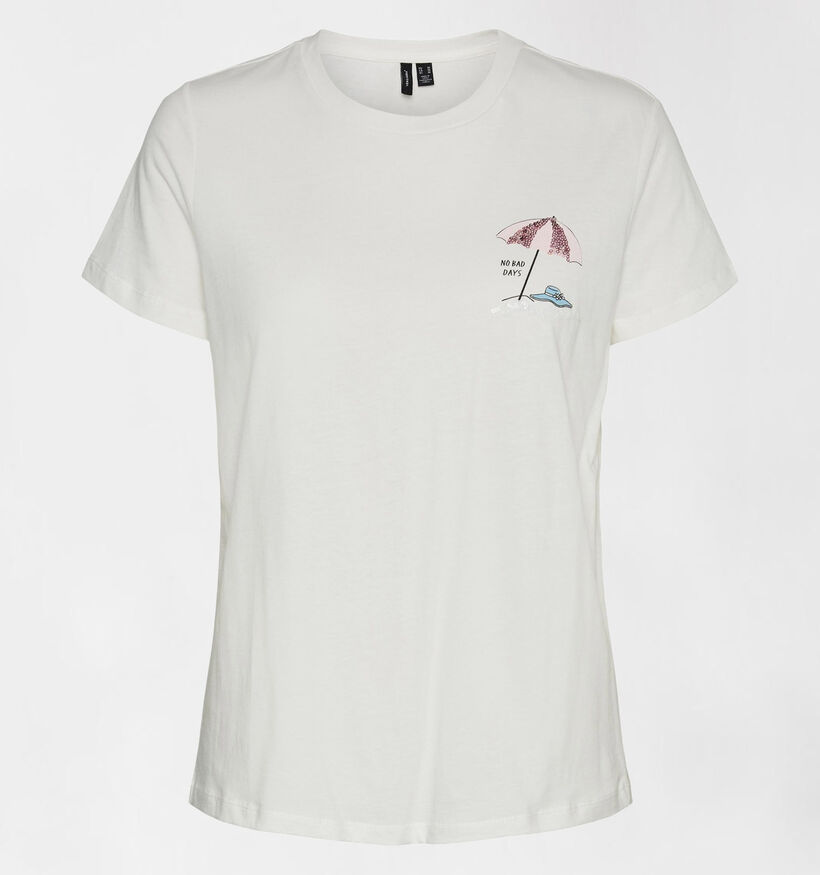 Vero Moda T-shirt en Blanc (312026)