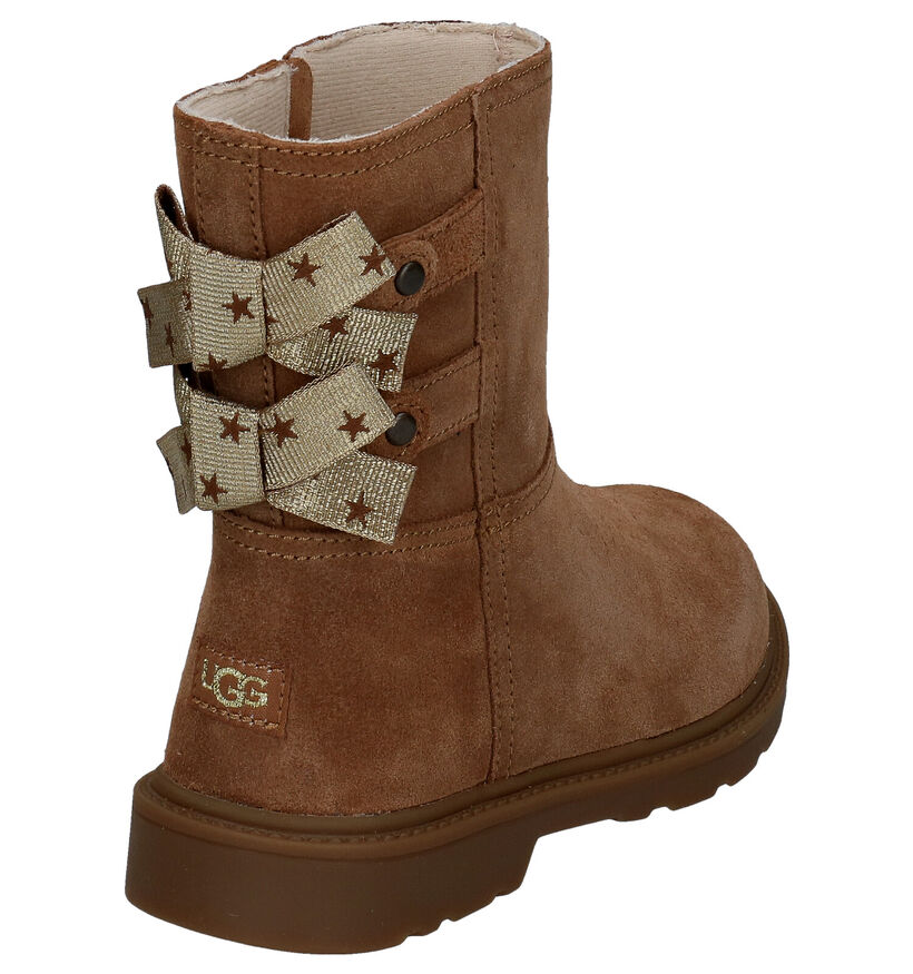 UGG Tillee Cognac Korte Laarzen in daim (294901)