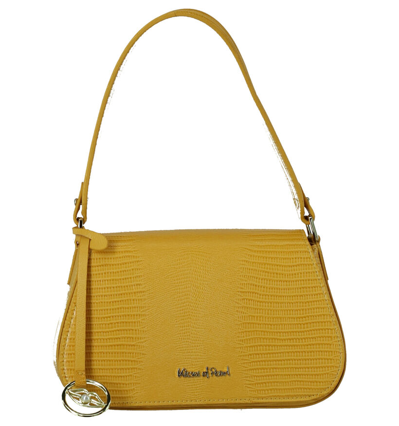 Kisses of Pearl Michelle Sac Bandoulière en Jaune en simili cuir (273748)