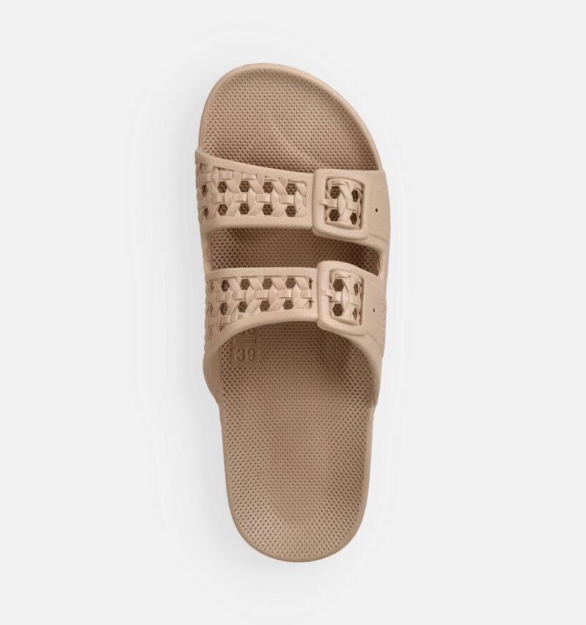 Freedom Moses Paz Claquettes en Beige pour femmes (370853)