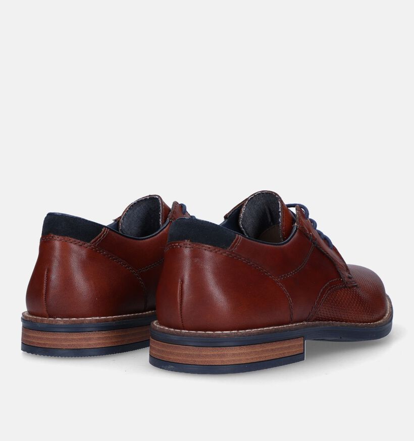 Rieker Cognac Veterschoenen voor heren (336250)