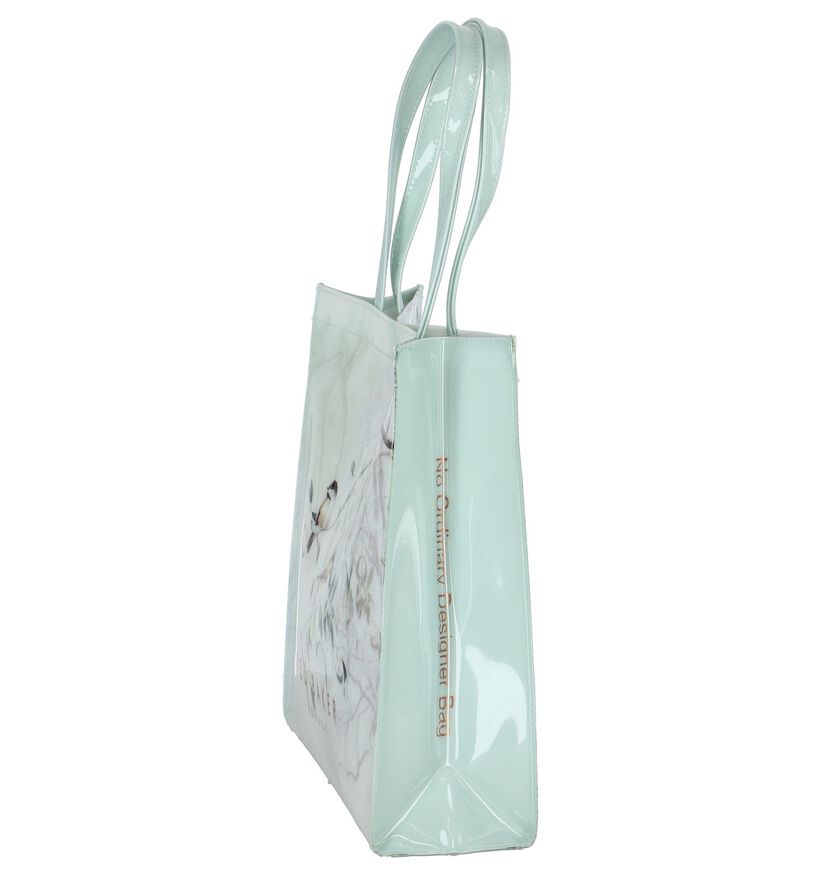 Lichtgroene Shopper Ted Baker Reacon in kunststof (236385)