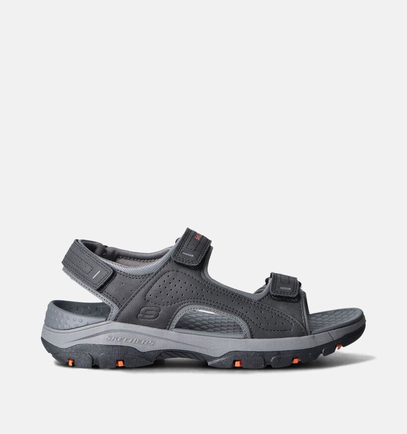 Skechers Tresmen Garo Sandales en Noir pour hommes (354766)