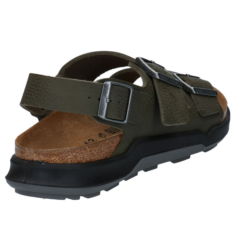 Birkenstock Milano Sandales en Marron pour hommes (351144)