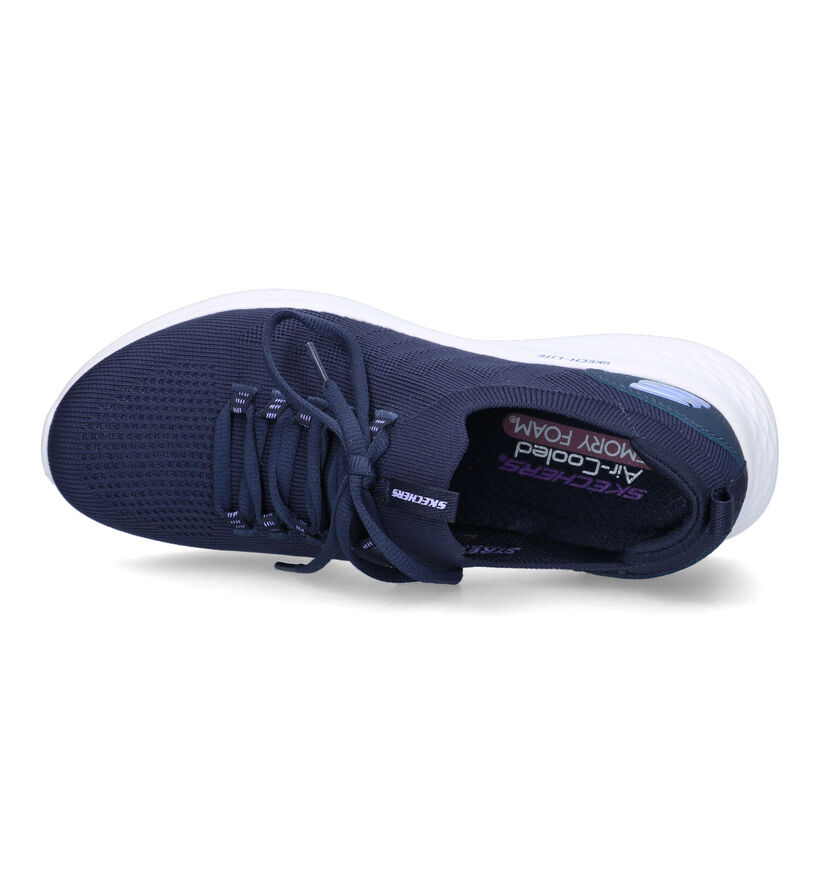 Skechers Lite Pro Baskets en Bleu pour femmes (321368)