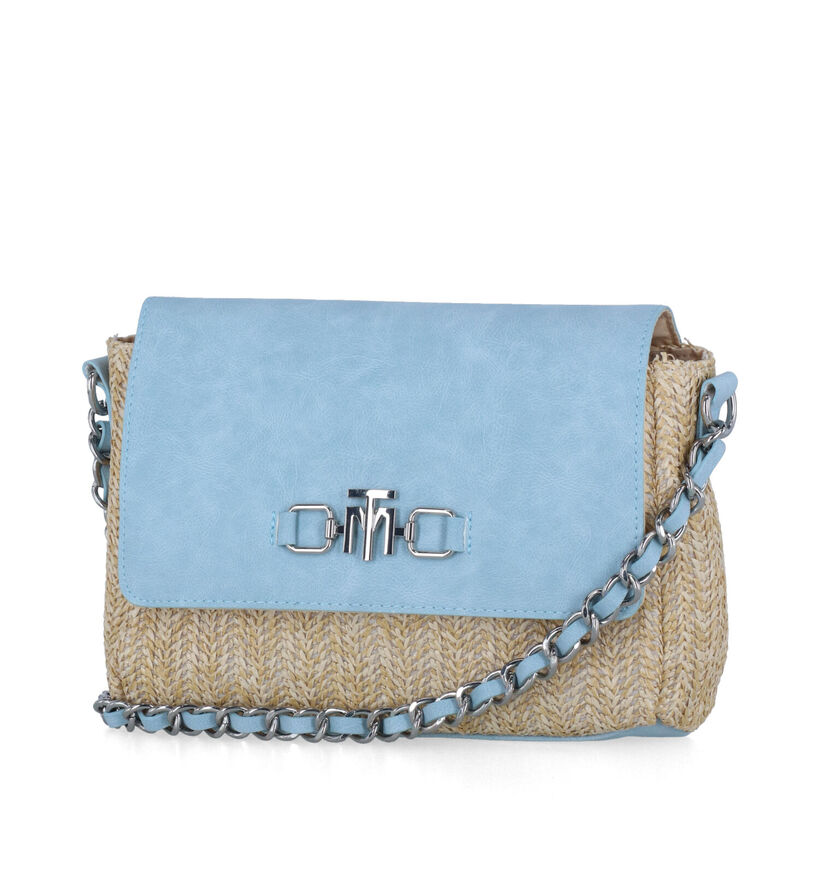 Marco Tozzi Sac porté croisé en Bleu en simili cuir (306500)