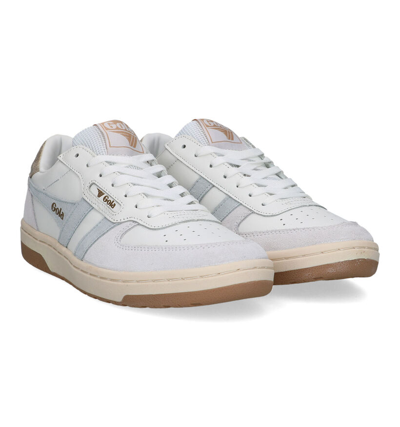 Gola Hawk Baskets en Blanc pour femmes (328598) - pour semelles orthopédiques