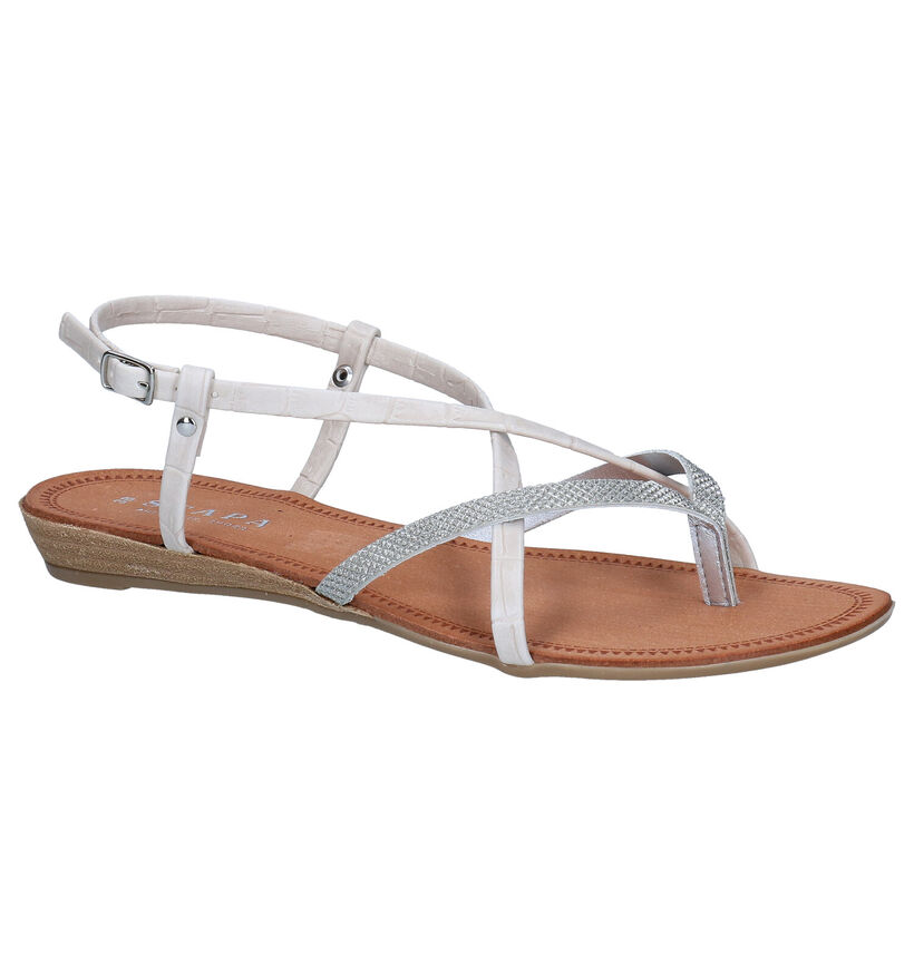 Scapa Witte Sandalen in kunstleer (288765)