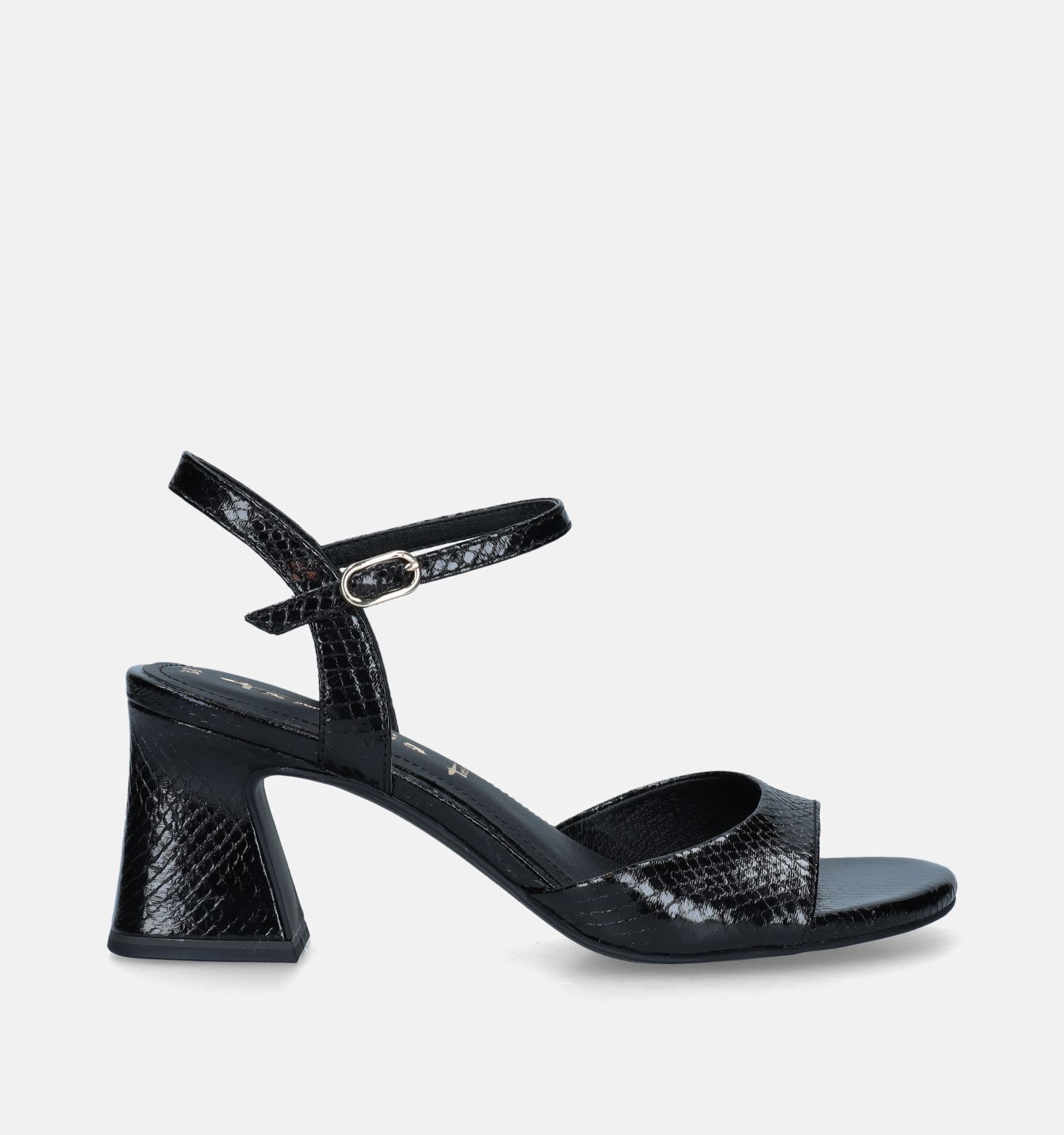 Tamaris sandalen met hak zwart clearance