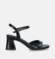 Tamaris Sandales avec talon en Noir pour femmes (341321)