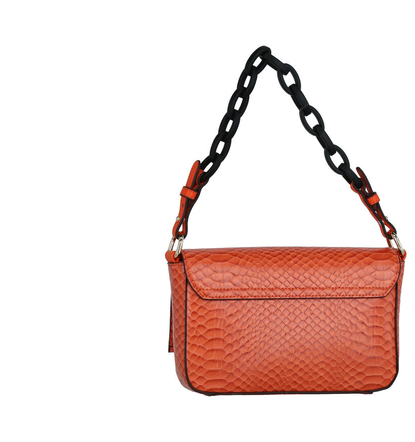 Aca Jou Catalpa Oranje Crossbody Tas in kunstleer (272916)