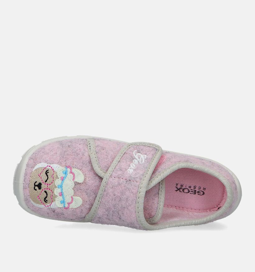 Geox Nymel Pantoufles en Rose pour filles (330054)