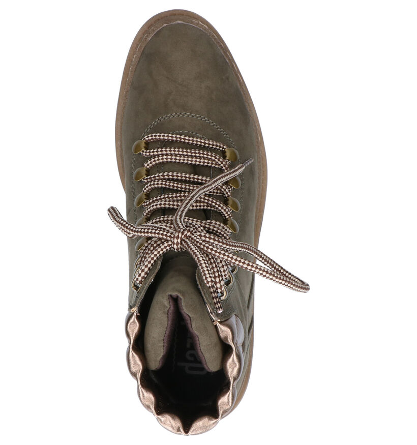 Dazzle Boots à lacets en Bleu foncé pour femmes (256593)