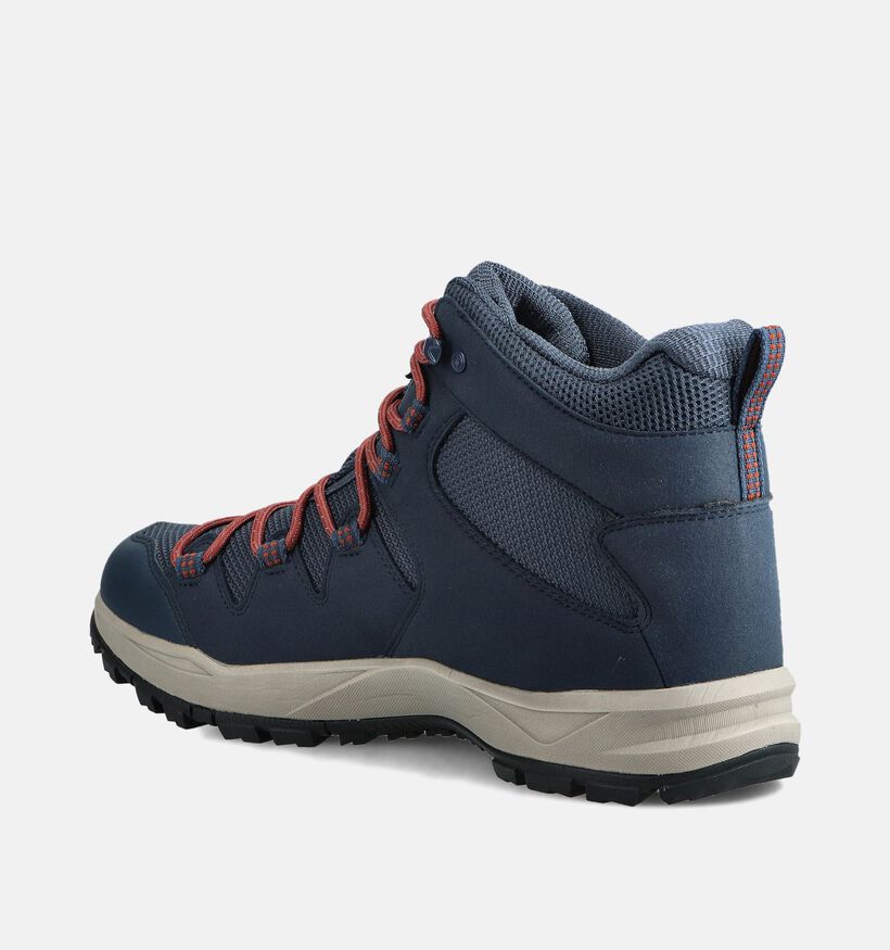 ICEPEAK Ansio Chaussures de randonnée en Bleu pour hommes (361832) - pour semelles orthopédiques